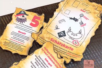Schatzsuche "Piraten & Schaufeln" (Druckvorlagen und Spielideen)